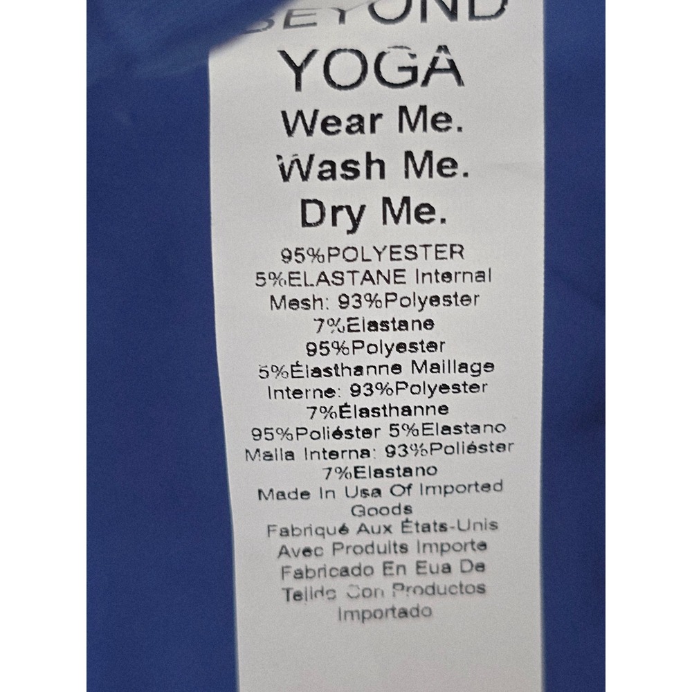 Beyond Yoga Spacedye High Waisted Midi Leggings Small‎ Blue Pocket NWT READ - Picture 10 of 13